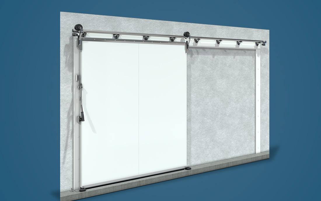 Откатные двери промышленной серии ОД (Пром)