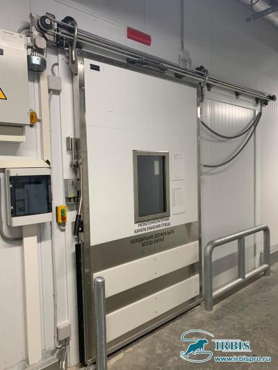 Откатные холодильные противопожарные двери ОД (EI30) / ОД (EI60