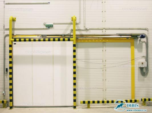 Откатные холодильные противопожарные двери ОД (EI30) / ОД (EI60