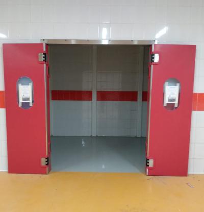 Пластиковые маятниковые двери МД (Пст-fix180)