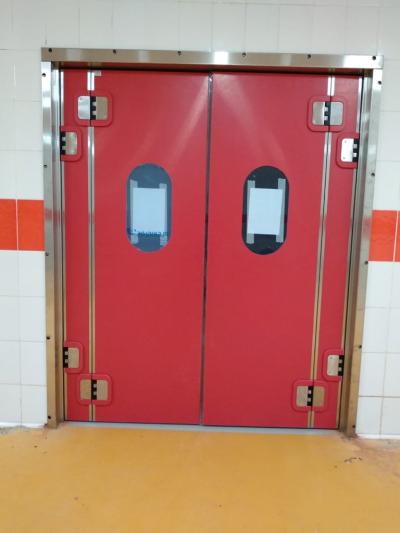 Пластиковые маятниковые двери МД (Пст-fix180)