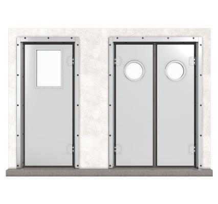 Маятниковые двери специального назначения (СН-Fix90)