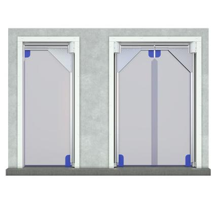 Пленочные маятниковые двери МД (Пл)