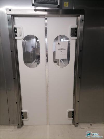 Пластиковые маятниковые двери МД (Пст-Vcam)